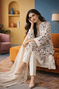 ZW-10044 Embroidered Lawn 3 Piece Summer Suit By ZeeWear