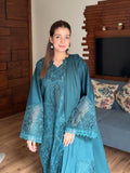 ZW-10034 Embroidered Lawn Cotton 3 Piece Summer Suit By ZeeWear