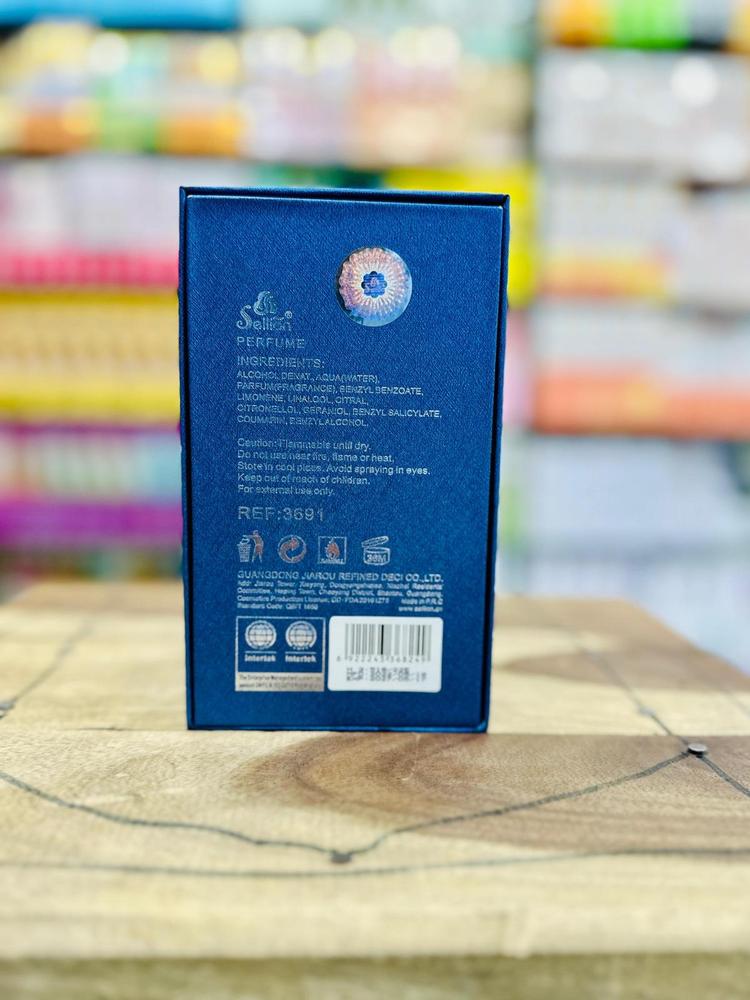 Spicy Perfume 8Hr Sweat Resistant Blue Bottle