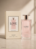 Love Perfume 100ml Rose Gold Glass Bottle