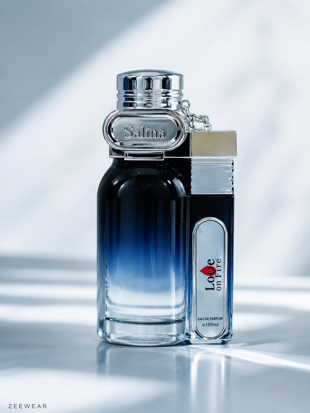 Spicy Perfume 8Hr Sweat Resistant Blue Bottle