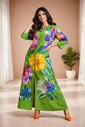 ZW-10060 UNSTITCHED 2 PIECE LAWN SUIT BY ZEEWEAR
