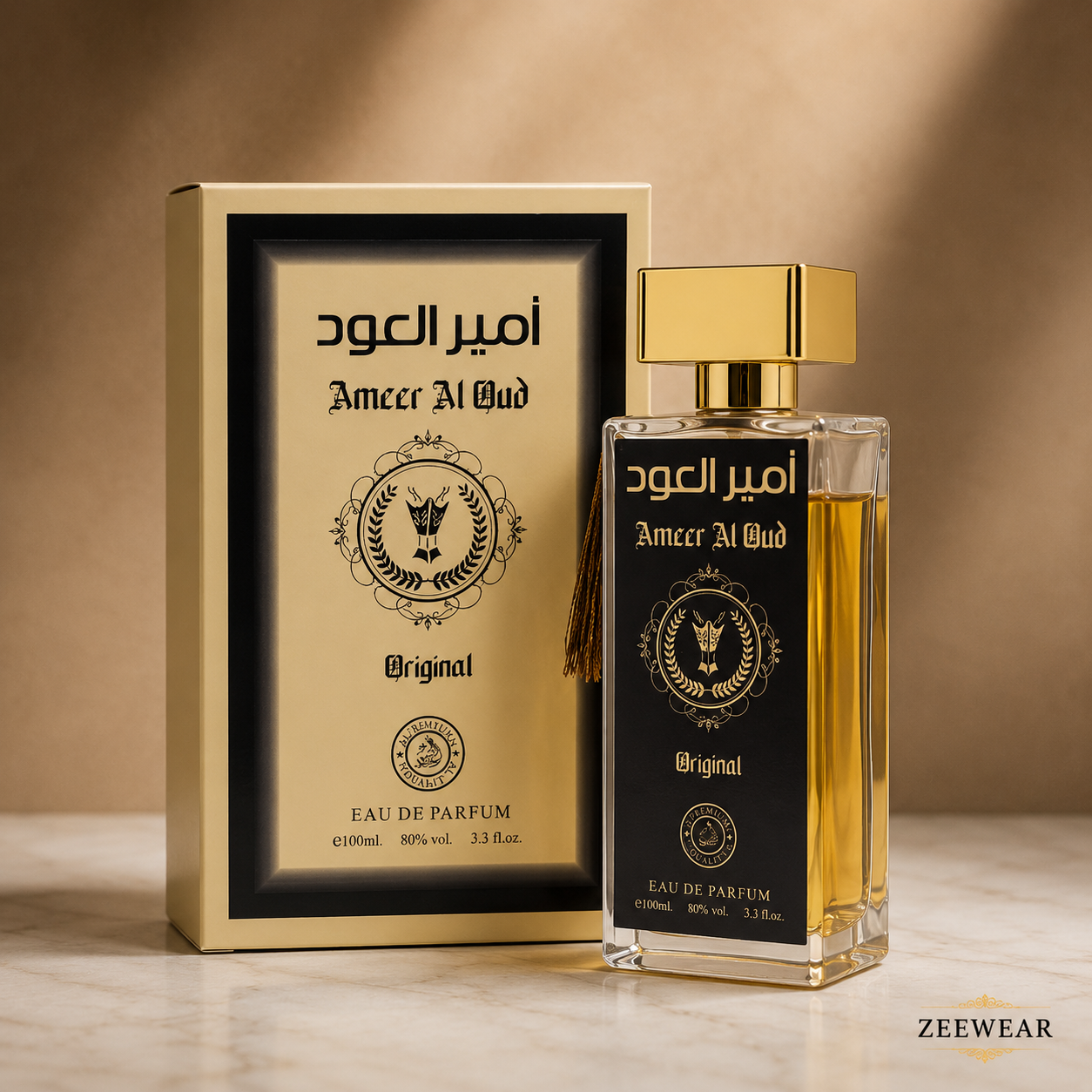 Ameer Al Oud Perfume 100Ml Golden Men