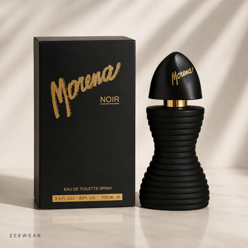Morena Noir Perfume 100ml Sweat Resistant Black Bottle