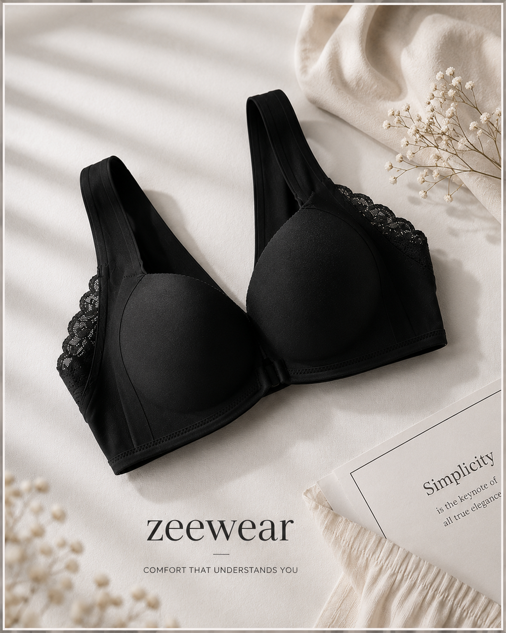 Women's Adjustable Lace Bra