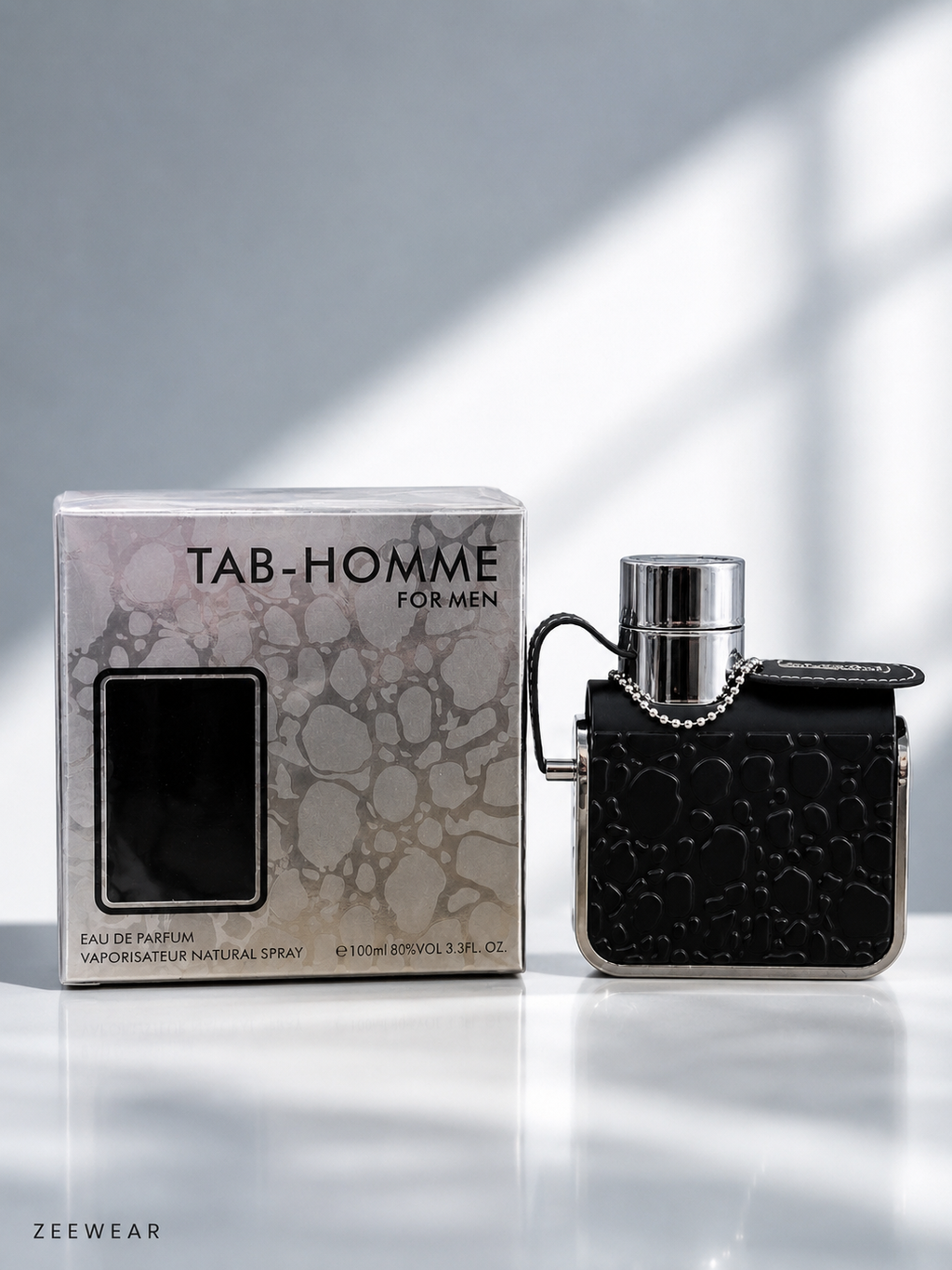 Black Textured Perfume Bottle for women 100ml