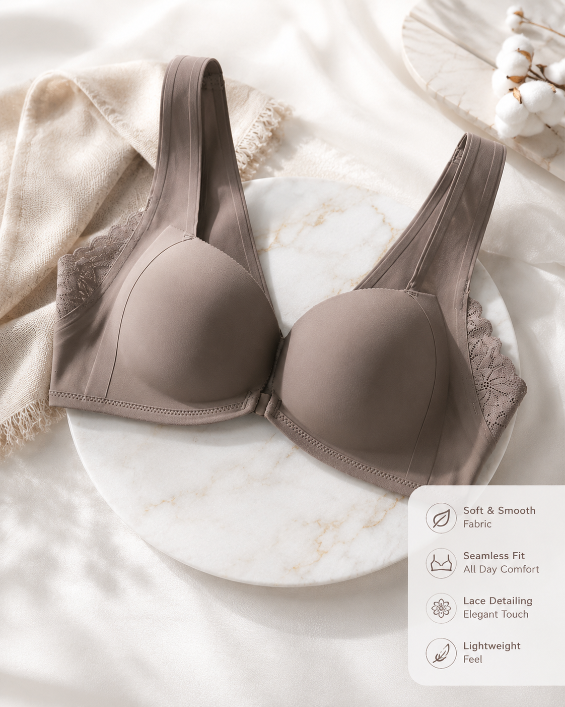 Women's Adjustable Lace Bra
