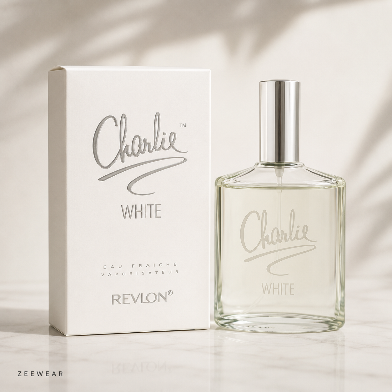 Charlie White Perfume for Women, Citrus Scent, Glass Bottle