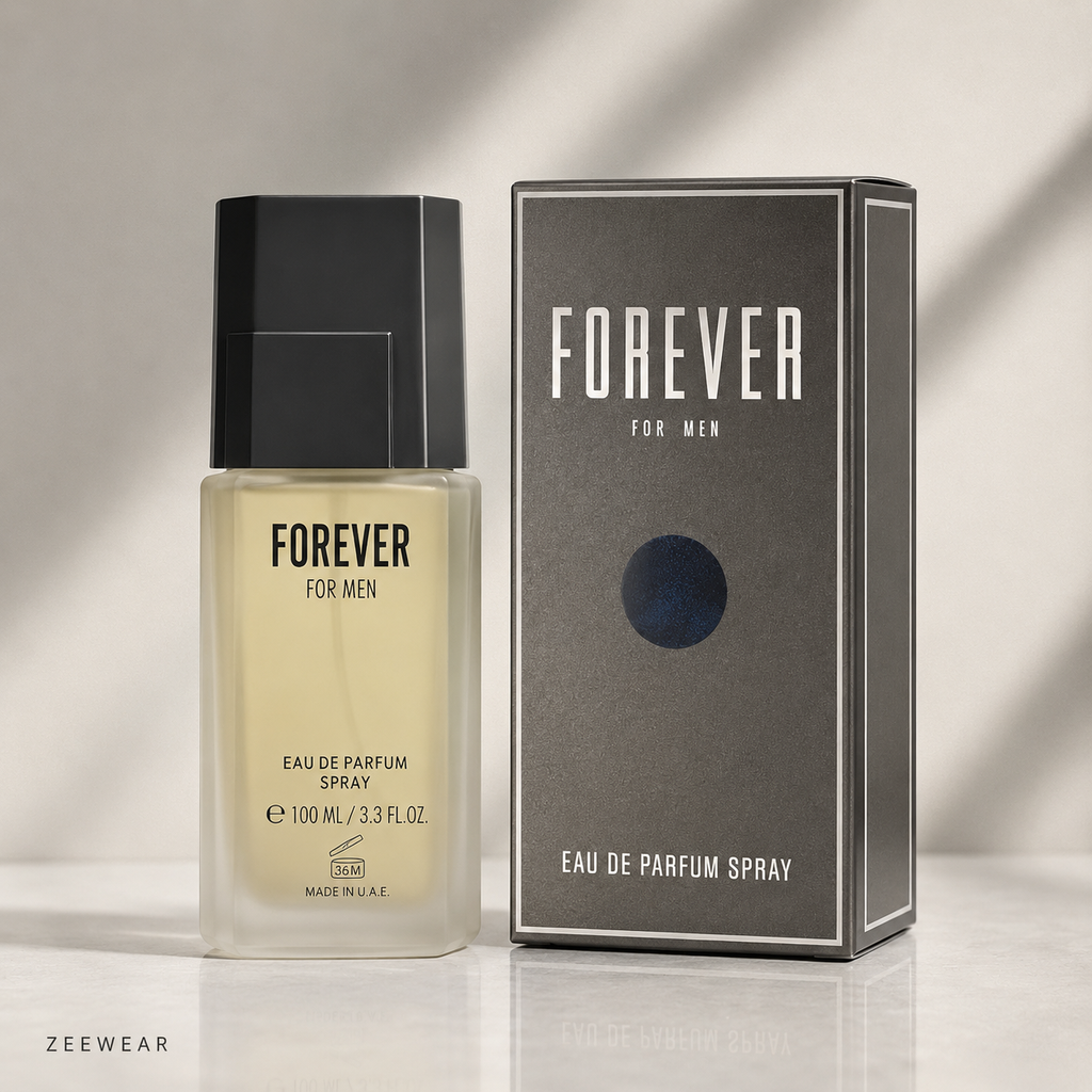 Premium Quality Eau de Parfum Spray 100ml Matte Black Glass Bottle